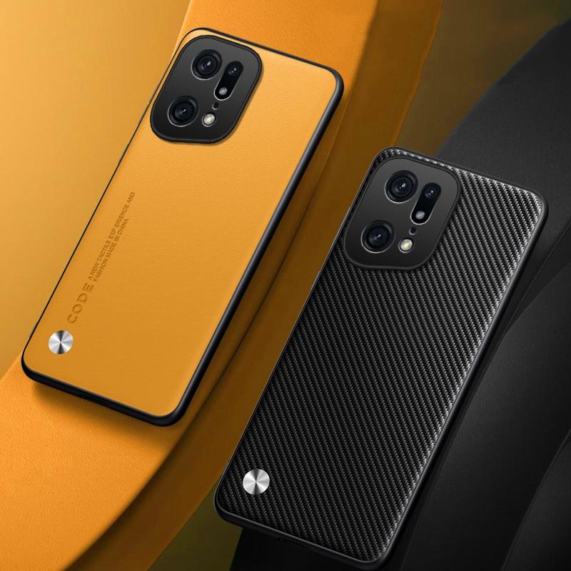 Luxury PU Leather Case For OPPO Find X5 Pro X5Pro Back Cover Silicone Shockproof Protection Phone Case For OPPO FindX5 Pro 5G