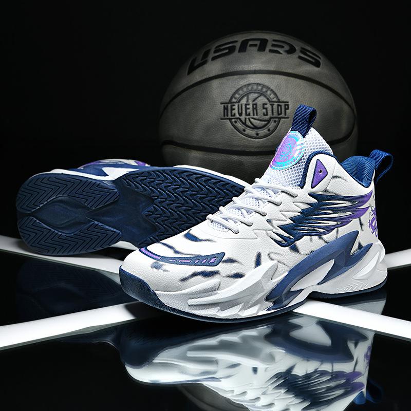 

Youth Basketball Shoes Non-Slip And Wear-Resistant Ring Boots Women S Sports Competition Special Shoes Autumn New High-Top Men S Shoes 45