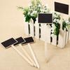 10PCS Durable Marker Greenhouse  Classification Marker Wooden Chalkboard Garden Tools Plants Tags