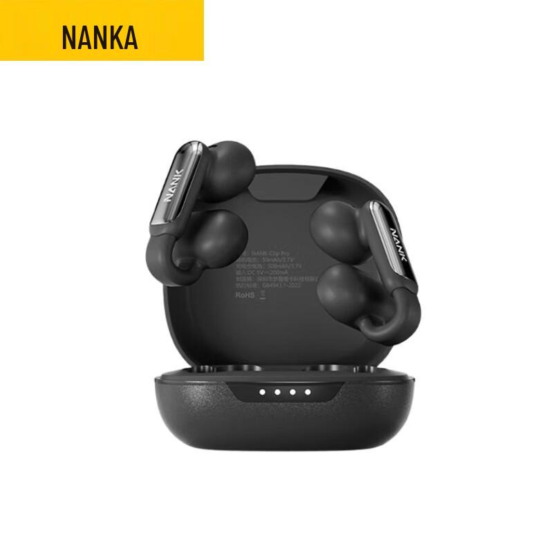 

Nanka Clip Pro Open-Ear Clip True Wireless Bluetooth Earbuds