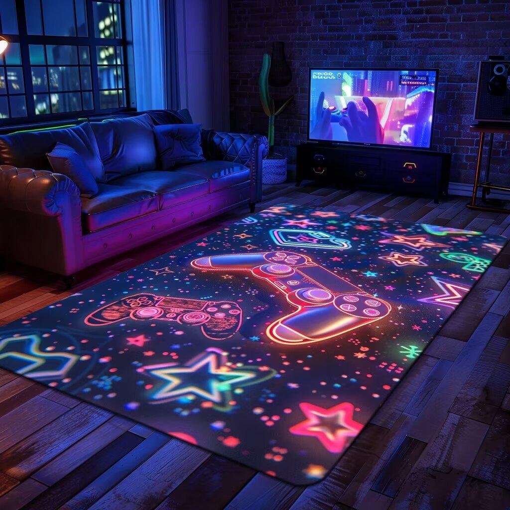 E-sports Table, Chair, Carpet, Home Decoration, Game Blanket, E-sports Room Sound Insulation Pad, Floor Protection Pad