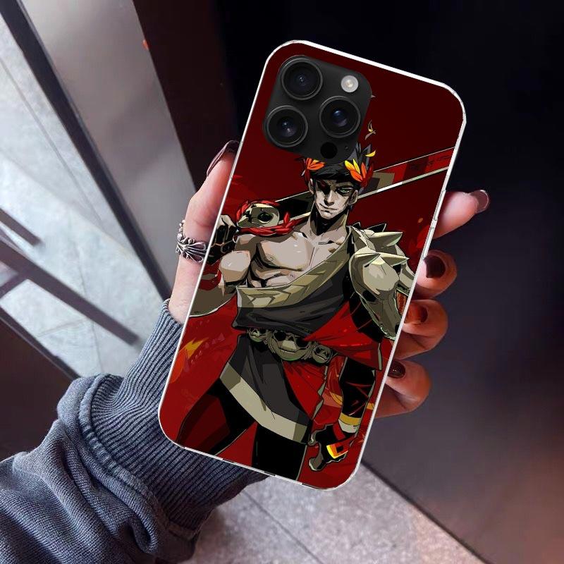 Game Hades Action Phone Case For iPhone 17 Air 11 13 Mini 14 15 Plus 16 12 Pro Max 16E SE 7 8 Pattern Soft TPU Back Cover 17 Ai