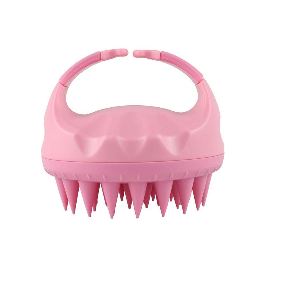 1Pcs Hair Care Tool Bath Massage Brush Multifunctional Shower Brush Comb Silicone Shampoo Brush