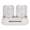 Portable Mini Washing Machine Twin Tub Underwear Washer 2L 3 Modes 1800mAh Rechargeable for Socks Small Laundry Items