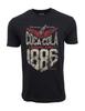 Unisex Erwachsenen Klassisches Grafik-T-Shirt COCA COLA ESTABLISHED CLASSIC COKE GRA...