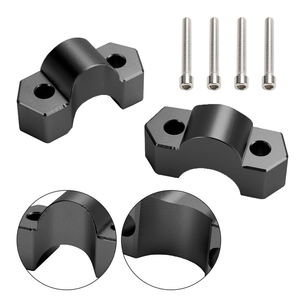 Artudatech Motorcycle Handlebar Riser for F50 GS/Adventure 2018-2023 25mm 1" M8 Allen Bolt Motorcycle Handle Riser Aluminum Black