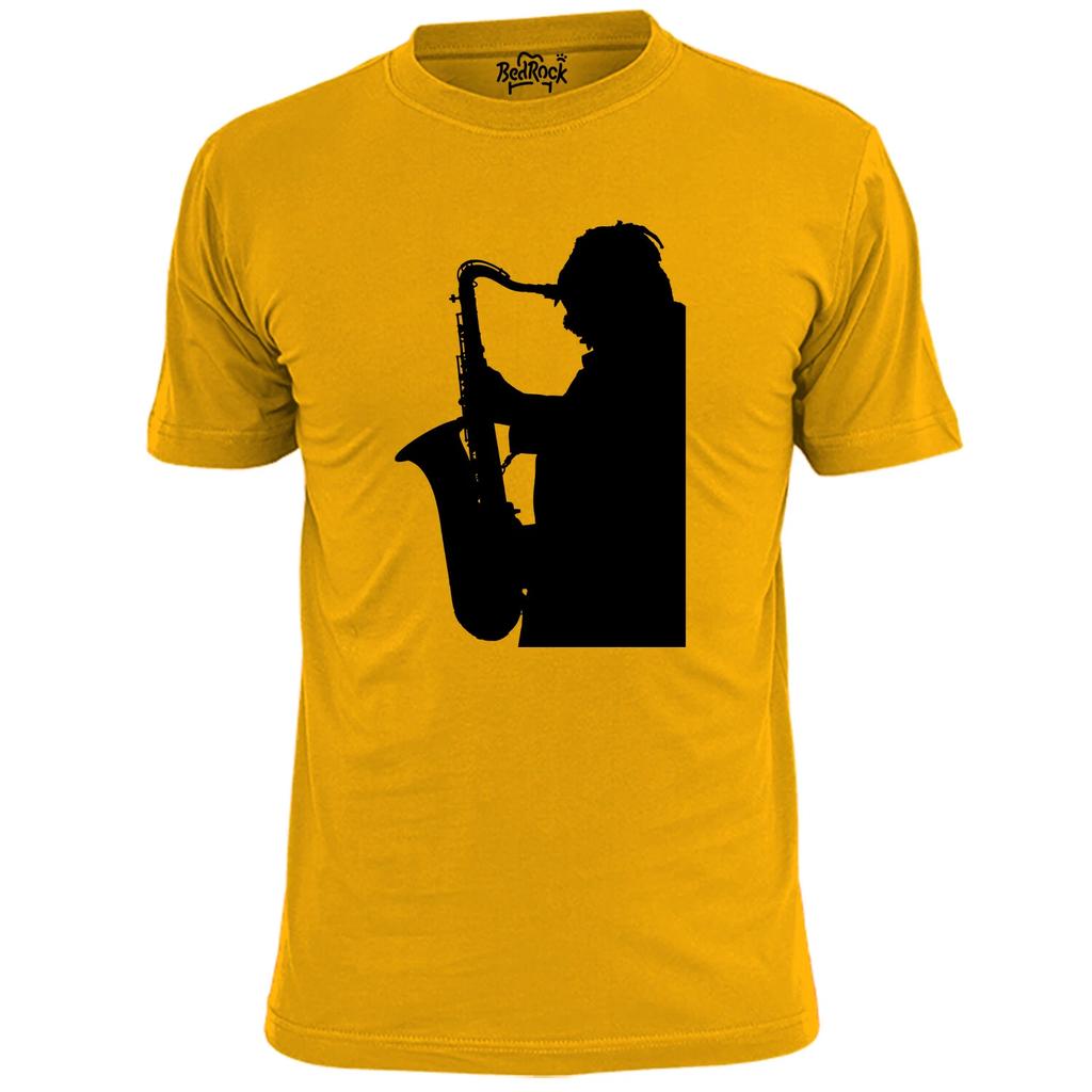 Mens Large Saxophone Player T shirt Coltrane Charlie Parker