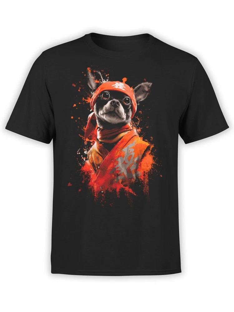 Fantucci Bark Sensei TShirt Fierce Chihuahua Tee For Martial Arts Unisex S