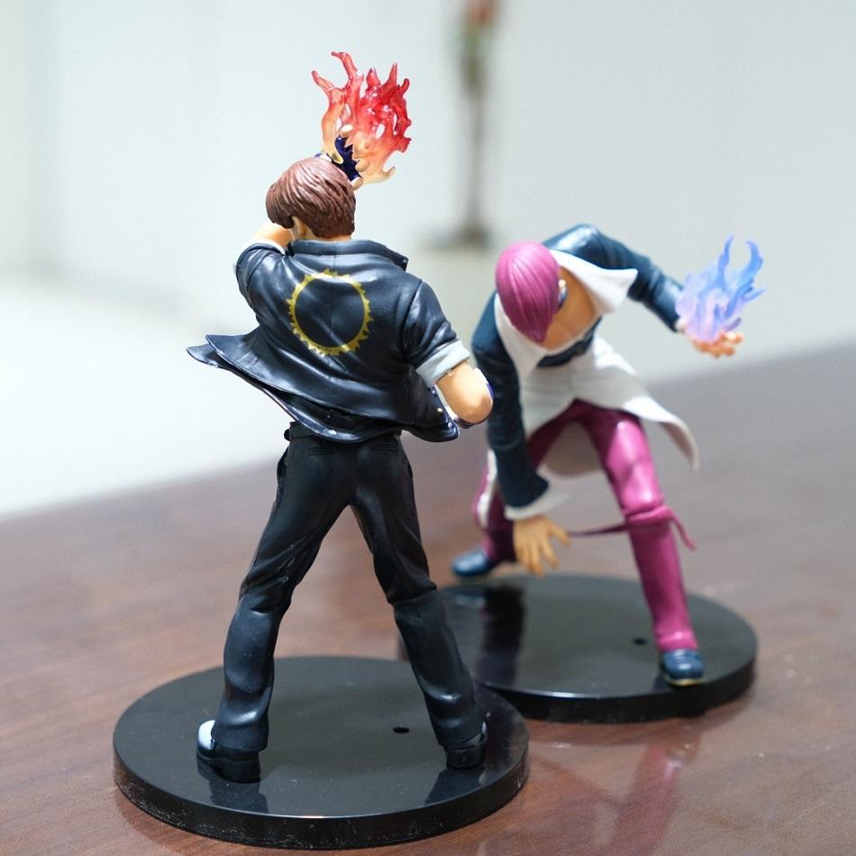 18cm The King of Fighters '98 SNK Anime Figure Kyo Kusanagi Iori Yagami Action Figures Arcade Game Peripheral PVC Model Toy Gift