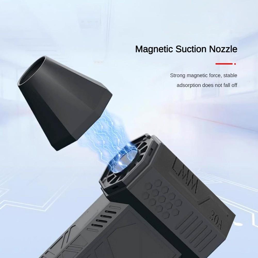 Brushless Violent Turbo Fan 130000RPM High Speed Hair Dryer Outdoor Camping Portable Dust Removal Fan