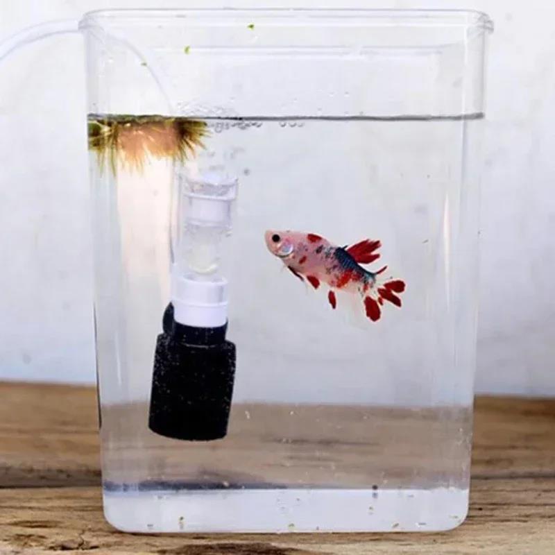 Practical Fish Tank Filter Aquarium 3 In 1 For Oxygen Submersible Water Purifier
