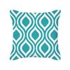 Furniture Life Peach Skin Velvet Pillow Cover Nordic Style Geometric Pattern Office Sofa Cushion Cover
