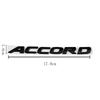 Metal 3D Car Sticker Side Fender Badge Rear Trunk Emblem Decal Styling for Honda Acoord Logo 10th 11th 8th 2025 2023 Accessories