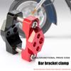 Motorcycle Bumper Clamp Bracket Driving Fog Lights Holder Turn Signal Light Mounting 360 Degree Adjustment