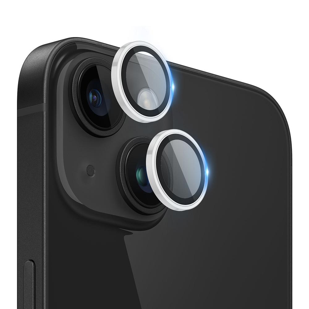 

Серія прожекторів X-LEVEL AR Для iPhone 14/14 Plus Набір захисних лінз для камери Режим нічної зйомки Silver