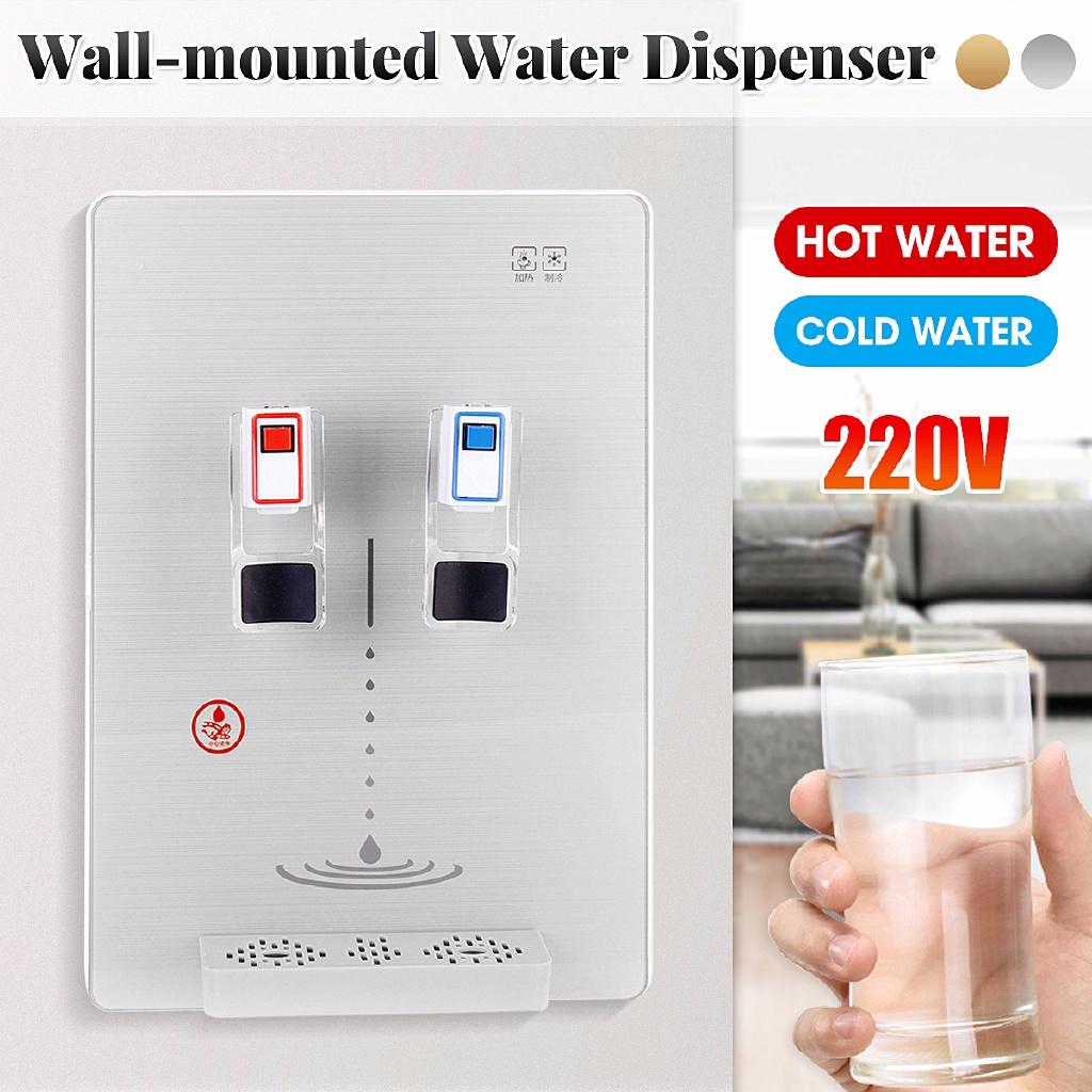 220V Wall-mounted Water Dispenser Work With Water Purifier Office Household Hot & Cold Dispenser Water Drinking