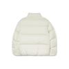 MLB New York Yankees Down Jackets Unisex Cream Stand Collar Moderate Puffer Jacket (Unisex) Down Jackets 3ADJB0736 50CRS