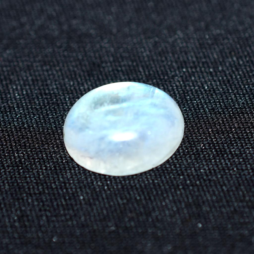 22 Pcs Natural White Moonstone Oval Shape Lot CERTIFIED Best Loose Gemstone ..AR-3857-Sa