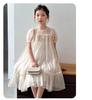 Girls' Dress Summer Dress 2026 New Style Children's Elegant Princess Puff Skirt Girls' Sweet Wind Mesh Skirt