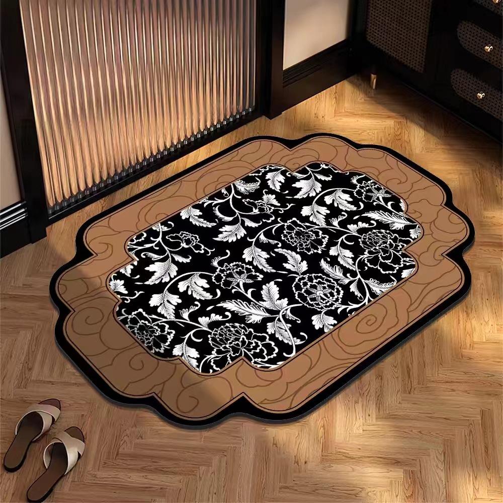 Diatom Mud Floor Mat National Water Absorption Non-slip Carpet Toilet Floor Door Mat