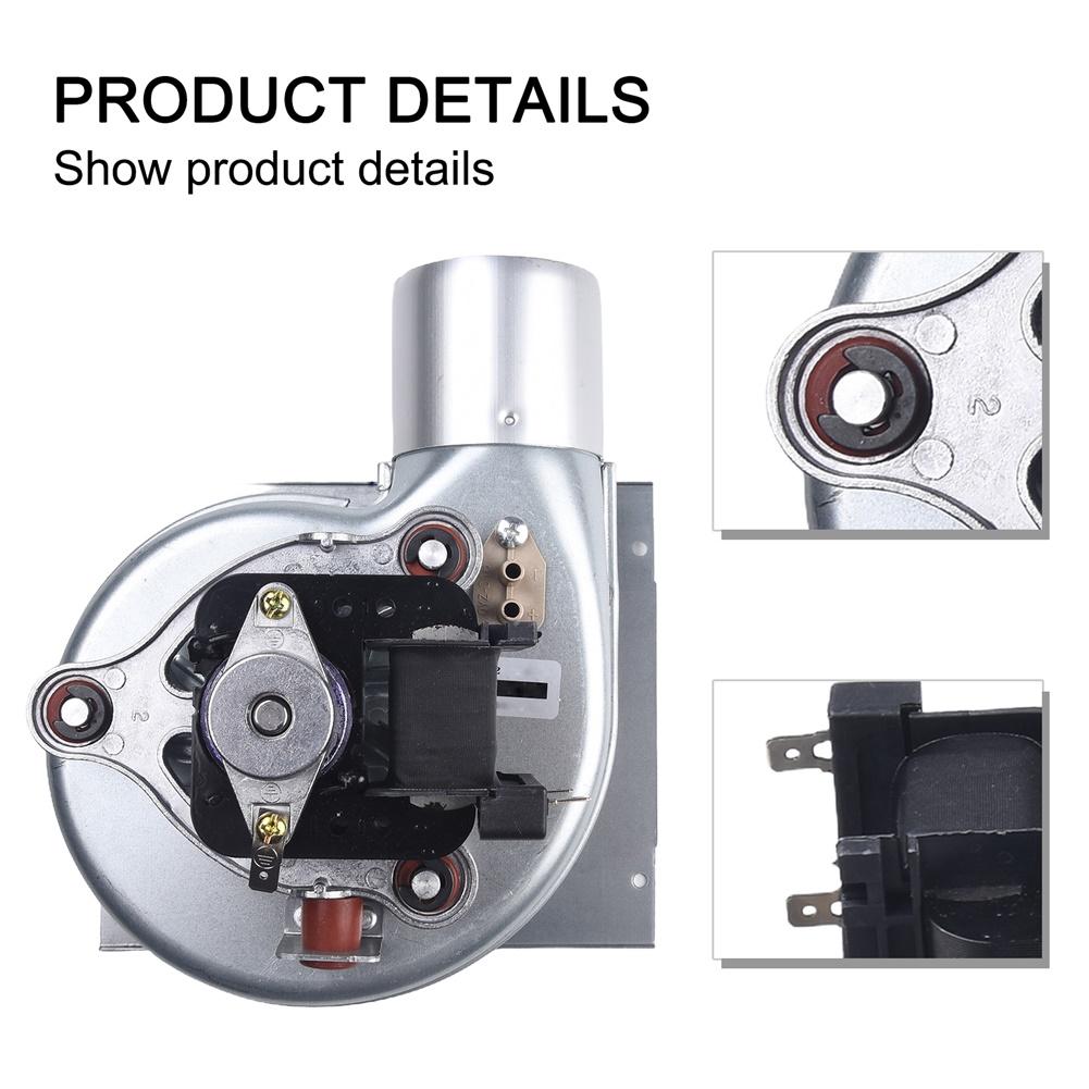 High Temperature Resistant Fireplace Blower Fan 220V with Low Noise and Easy Installation for User Convenience