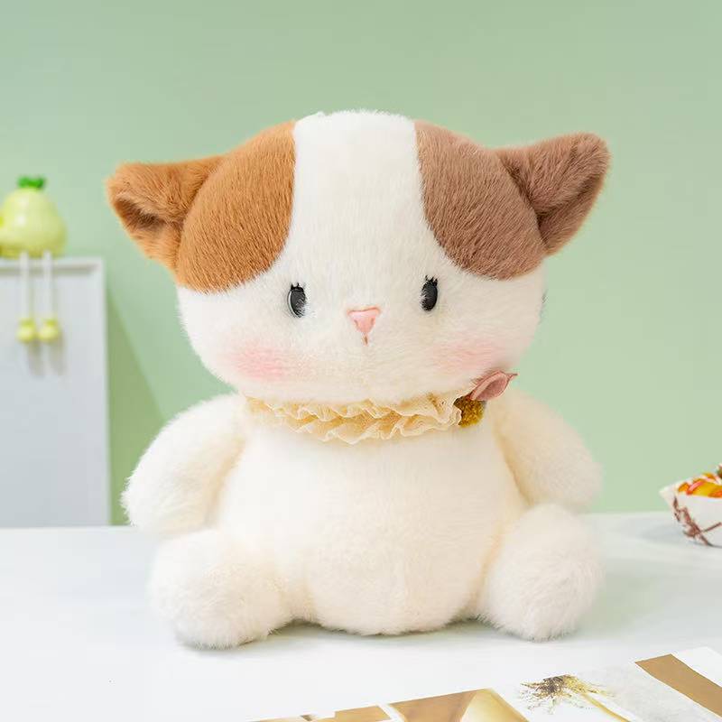 The Latest Sitting Posture Office Companion Small Animal Doll Kawaii Stuffed Plush Toy Figurine Cartoon Anime Cute Gift Fun Doll