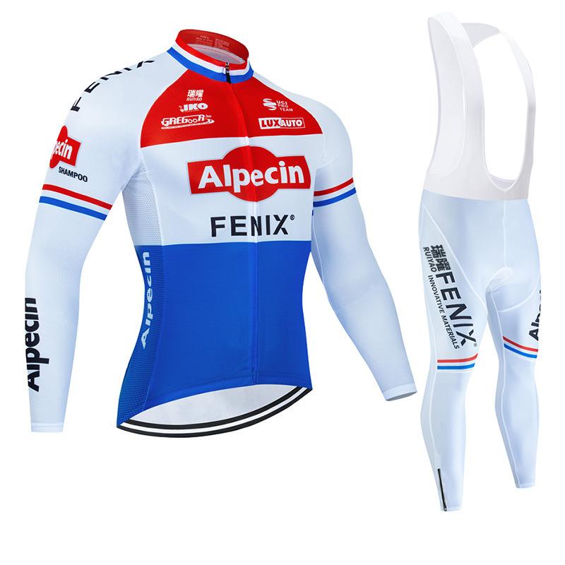 Traje de Ciclismo Transpirable Otoño 2026, Ropa de Ciclismo de Carretera Tour De France, Polar de Invierno Secado Rápido Protector Solar, Ropa de Ciclismo para Hombre