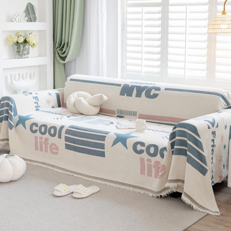 New Ins Style High-end Chenille Sofa Towel, Universal for All Seasons, All-inclusive, A Full Non-slip Sofa Cushion