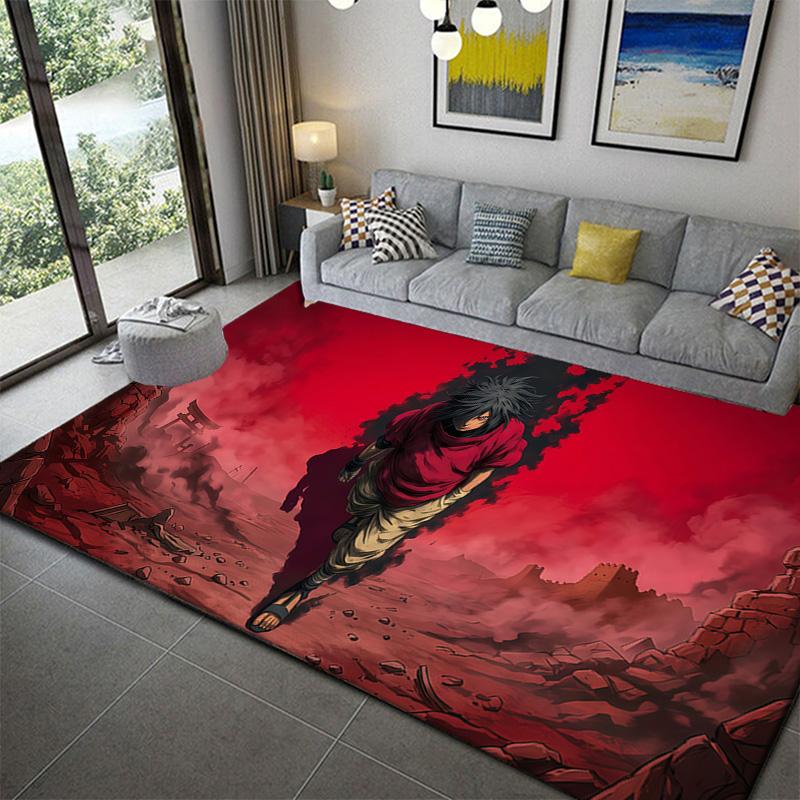 Naruto Fantasy Ninja World Area Rug Non-Slip Durable Carpet for Gaming Room 60x90cm