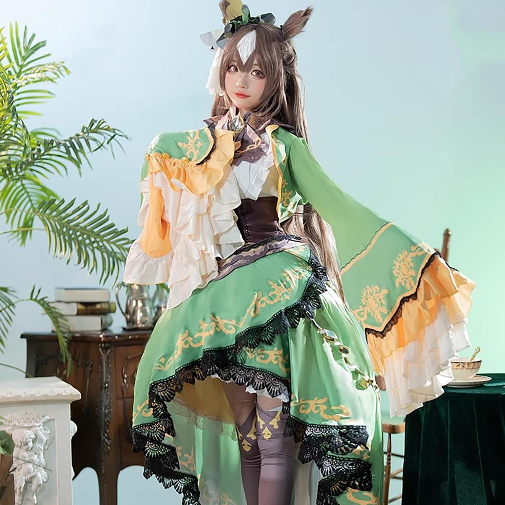 [Milky Time] Uma Musume Satono Diamond Cosplay Halloween Anime Strój Konkursowy Kostium (Strój)
