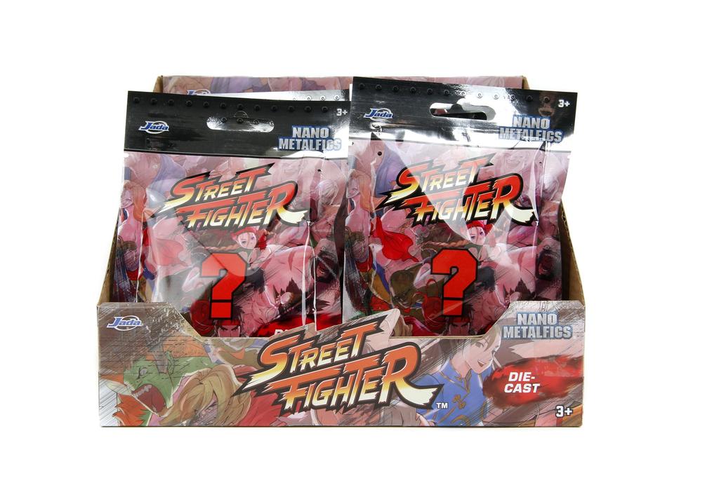 Street Fighter Nano Metalfig Blind Pack (Box) 24 Pieces