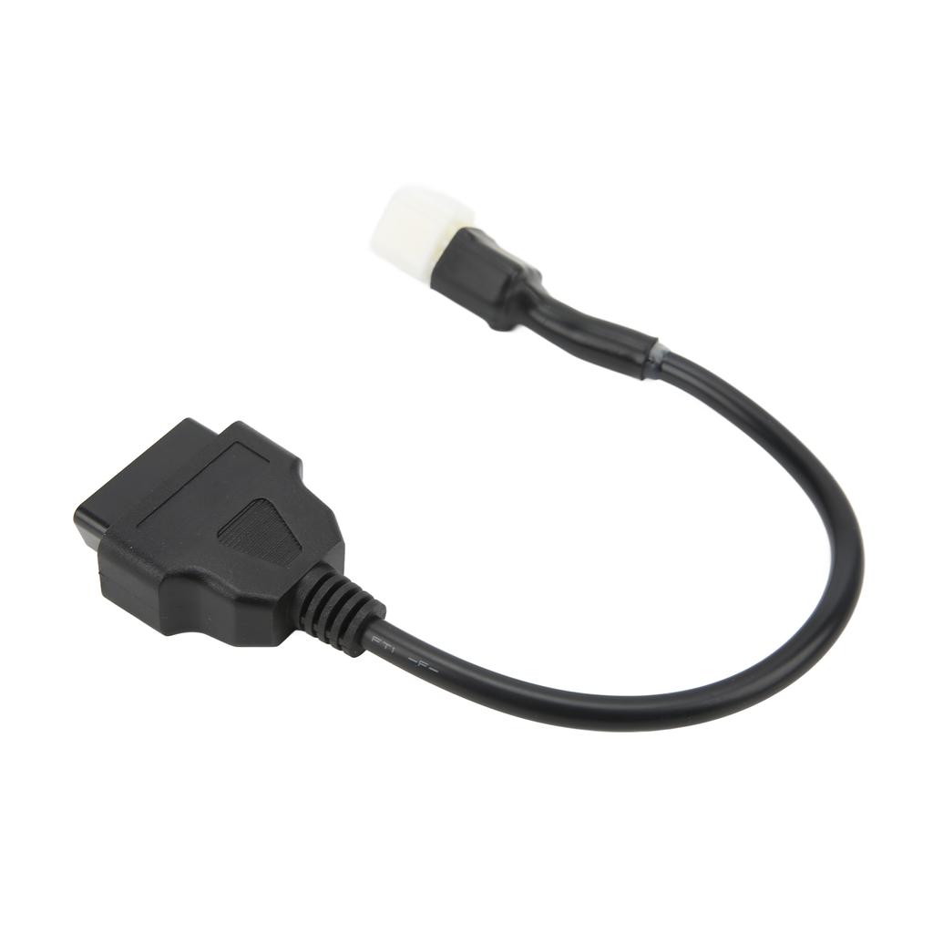 6 Pin Diagnostic Connector Cable OBD Diagnostic Adapter Replacement for Delphi Motorcycle