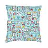 Bedroom Living Room Fashion Pillowcase Home Decor Pattern Cushion Cover Floor