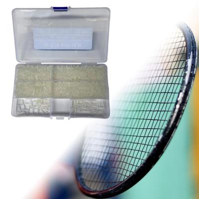 1 Box Badminton Racket Grommets, String Protector Stringing Tools Nylon Protective Sleeves