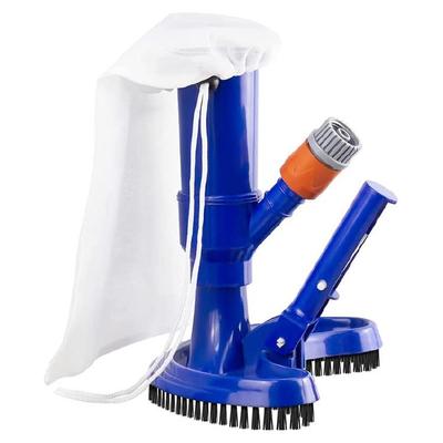 Handheld Pool Vacuum Jet Underwater Cleaner with Skimmer Net, for Pond Fountain