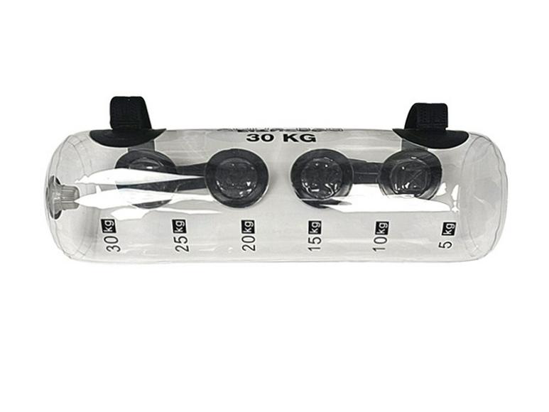 Průhledná PVC kombinovaná fitness taška na vodu a vzduch: Vážený dřep Z Energy Pack pro trénink rovnováhy