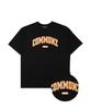 COMMONZ Essential Arch Logo Short Sleeve T-Shirt_Black