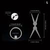 Black Hole Shape Cat Eye Nail Art Magnet Suck Hollow Cat Eye Nail Art Effect Magnet Ring Diy Manicure Magnetic Auxiliary Tool