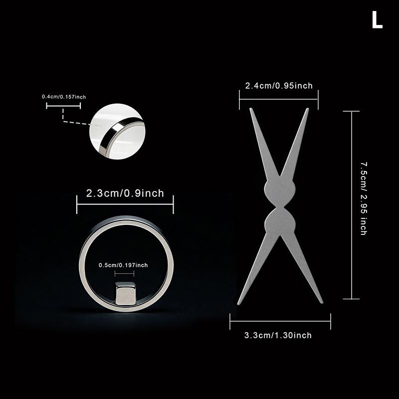 Black Hole Shape Cat Eye Nail Art Magnet Suck Hollow Cat Eye Nail Art Effect Magnet Ring Diy Manicure Magnetic Auxiliary Tool
