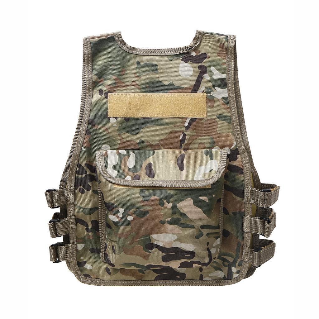 Profesyonel Tarz Çocuk Ekipmanı Airsoft CS için Yardımcı Cepli Ayarlanabilir Yelek