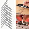 9Pcs Guitar Gauge Under String Gauge String Gauges Luthier Tools for Guitar Fretboard Gauge Measure Accessories