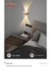 Yellow Dongshi Stone Wall Lamp: Up/Down Villa, Hotel, Bedroom Mood Spotlight