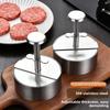 Non Stick Hamburger Patty Maker Stainless Steel Meat Patty Press Patty Making Mold  Kitchen Use