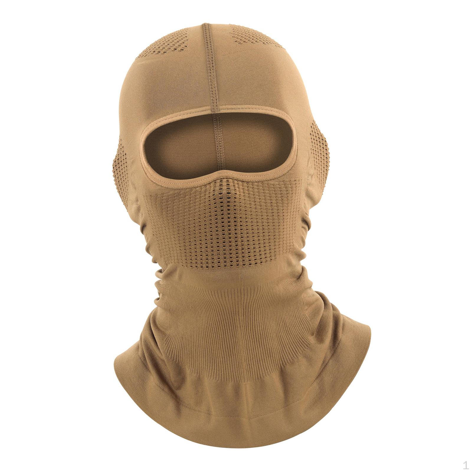 

Windproof Bandana Elastic Dustproof Hood for Women Men Outdoor Sports Motorcycle Hiking Skateboard коричневий