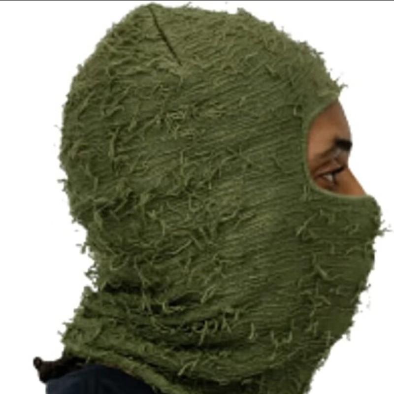 Passamontagna Invernale Lavorato a Maglia Mimetico Cappello Unisex Caldo Antivento Copricapo Per Uomini Donne