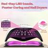 UV LED Nail Lamp 72 Beads 300W with Sensor & 4 Timer Settings