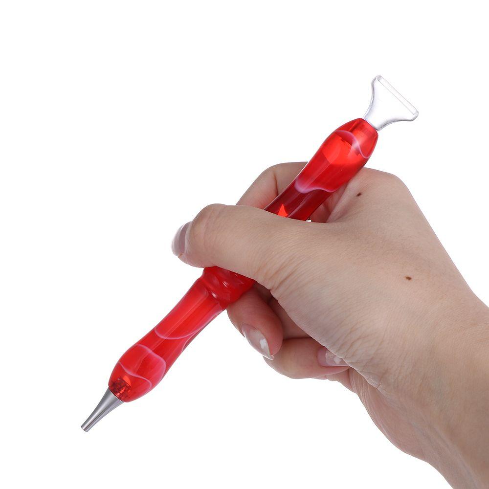 5D Resin Diamond Painting Pen Eco-friendly Alloy Replacement Pen Heads Resin Point Drill Pens Embroidery DIY Craft Nail Art