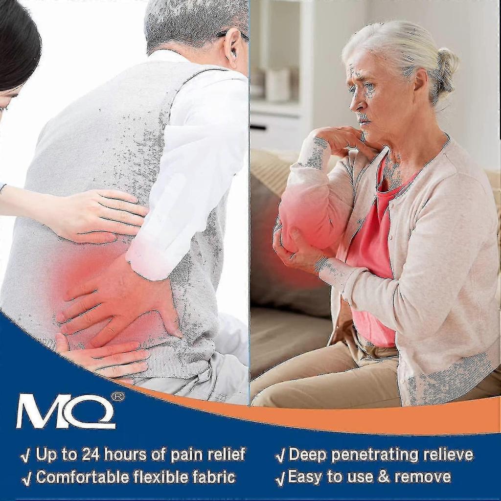 60pcs Heat Therapy Pain Relief Patches for Knee, Joint & Muscle Pain, Long-Lasting Arthritis Sprain Relief Plasters