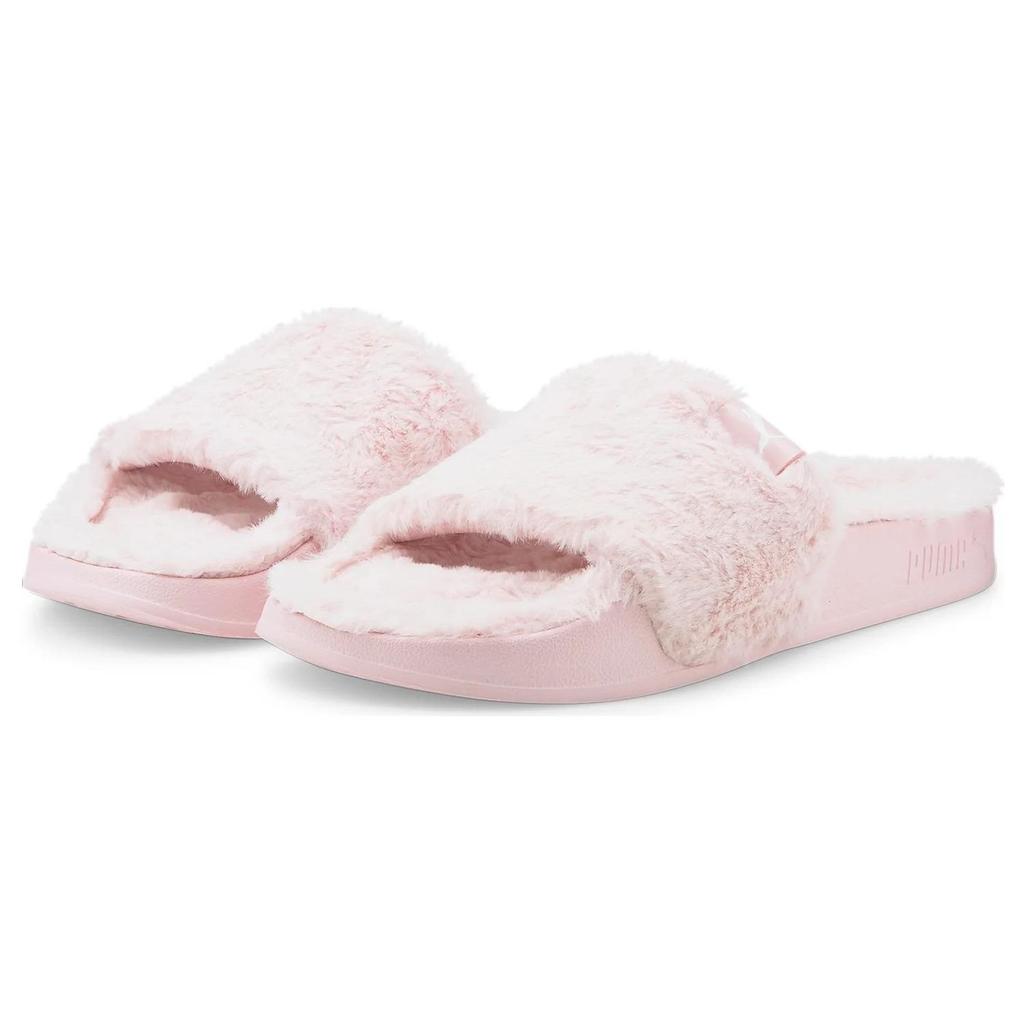 Puma Série Leadcat Pohodlné Eva Kůže Splicing Rychleschnoucí Nazouvací Sandály Dámské Sandály Růžové 385803-02