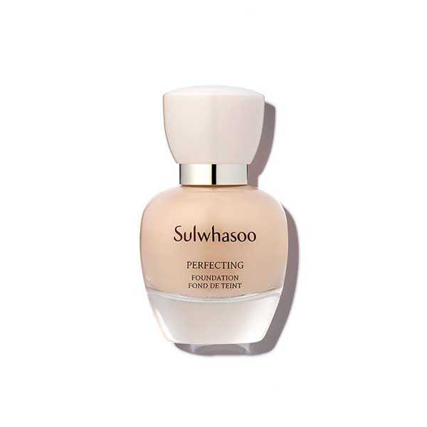 Sulwhasoo Perfecting Foundation SPF17 Radiant Coverage Long-Lasting Makeup 35ml